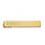 Gold-plated Chevron Pattern Tie Bar
