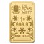 Great Britain 1 gram Gold Christmas Bar