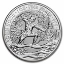 Great Britain 1 oz Silver Myths and Legends (Random, Abrasions)