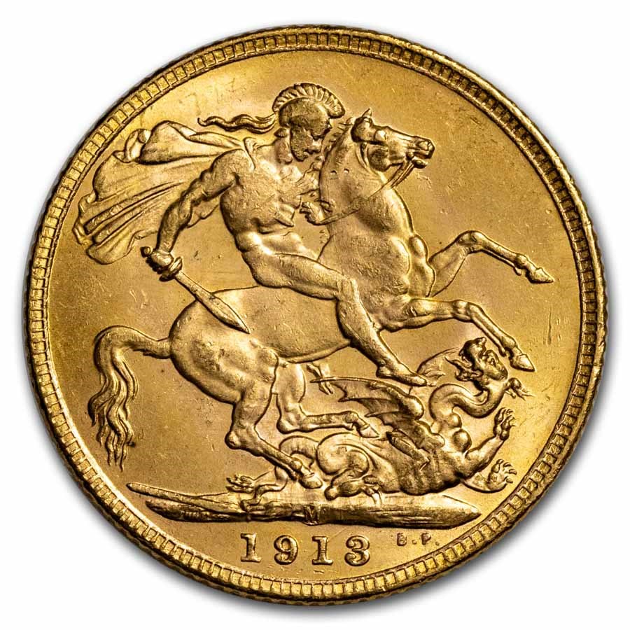 Buy British Gold Sovereign Coins Average Circulation APMEX