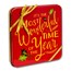 Holiday Tin Gift Box - Most Wonderful Time (Single Coin)