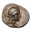 Ionia, Teos Silver Triobol (4th Century BC) Ch AU NGC