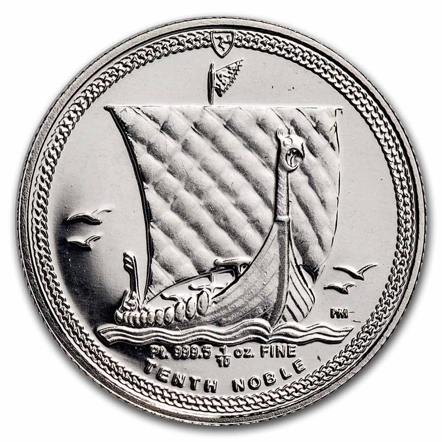 Isle of Man 1/10 oz Platinum Noble Proof (Random Year)