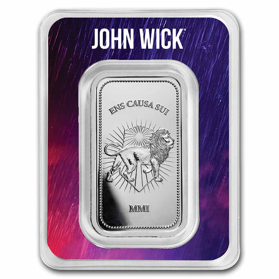 Buy John Wick 1 Oz Silver Continental Bar (TEP) | APMEX