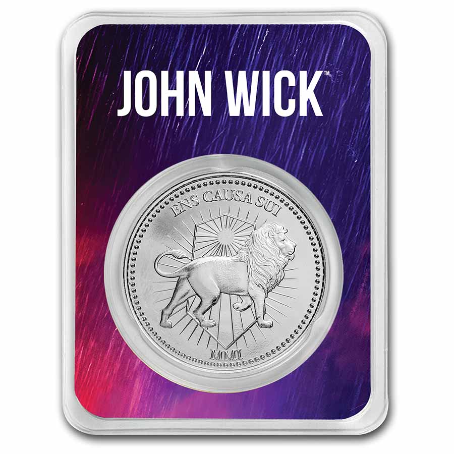 Buy John Wick 1 oz Silver Continental Coin TEP APMEX