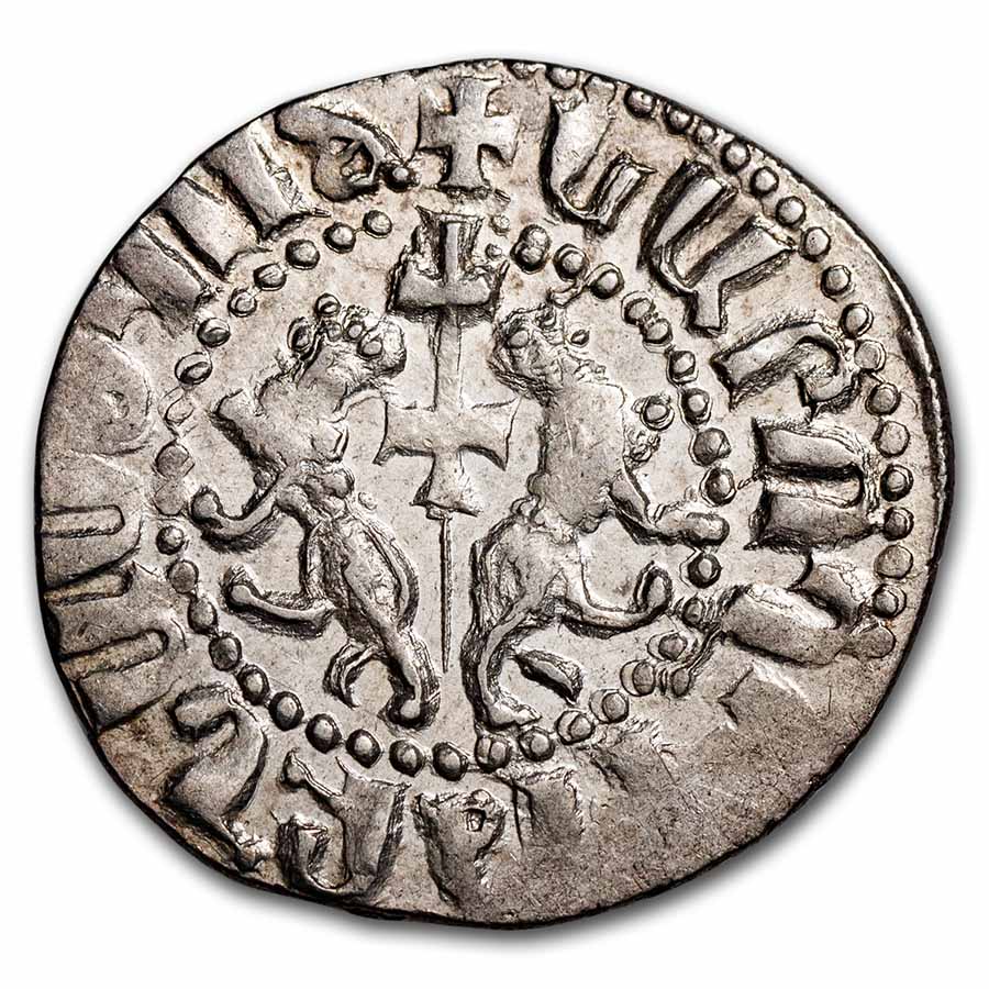 Buy Kingdom of Armenia Silver Tram Levon I (1198-1219 AD) BU | APMEX