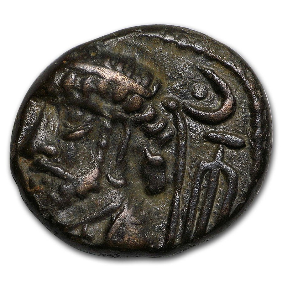 Kingdom of Elymais AE Drachm Kamans Kires VI (c.100 AD) XF