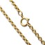 Ladies 1 gram Gold Credit Suisse Pendant Necklace w/CZ