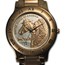 Ladies Native American Horse Rose Gold Coin Watch