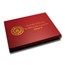 Lunar Series III 1 oz Silver 12 coin Red Presentation Box