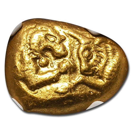 Buy Lydian Gold Stater Croesus (561-546 BC) Ch XF NGC | APMEX