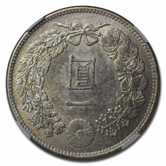 Buy M38 (1905) Japan 1 Yen Meiji Era Ms-62 Ngc 