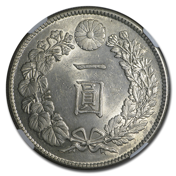 Buy M45 (1912) Japan 1 Yen Meiji Era MS-62 NGC Coin Online | Silver ...