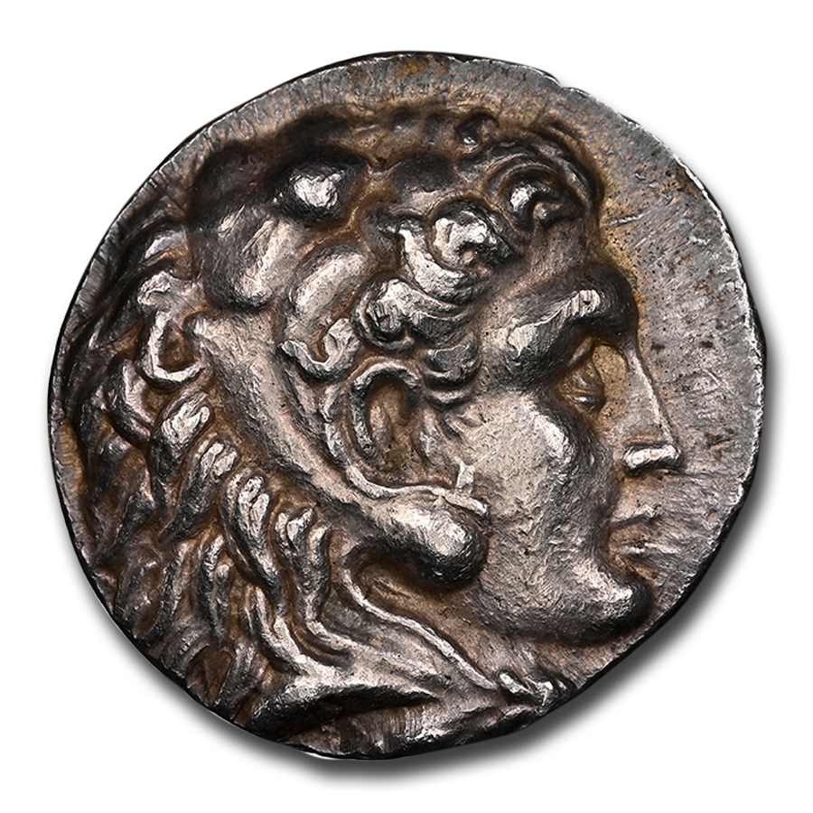 Macedonia Silver Tetradrachm Philip III (323-317 BC) AU NGC