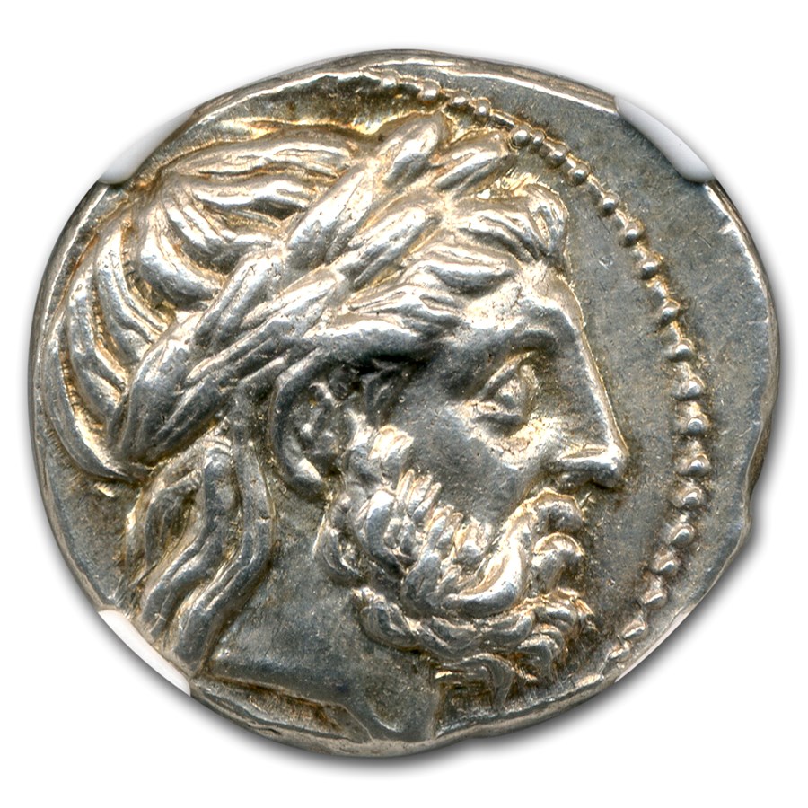 Buy Macedonian Silver Tetradrachm (359-336 BC) Ch AU NGC | APMEX