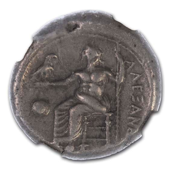 Buy Macedonian Tetradrachm Alexander III (336-323 BC) CH VF NGC | APMEX