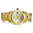 Men's 1 gram Gold Credit Suisse Gold Bracelet Watch