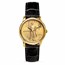 Men's 2024 1 oz Gold American Eagle Leather Band Watch