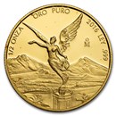 Mexico 1/2 oz Proof Gold Libertad (Random, Abrasions)