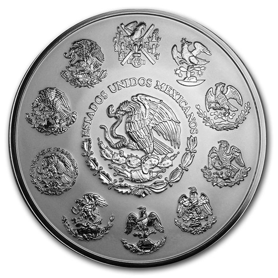 Buy Mexico 1 kilo Silver Aztec Calendar (Random Year, Coin Only) APMEX