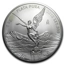 Mexico 1 kilo Silver Libertad BU (Random Year, Abrasions)