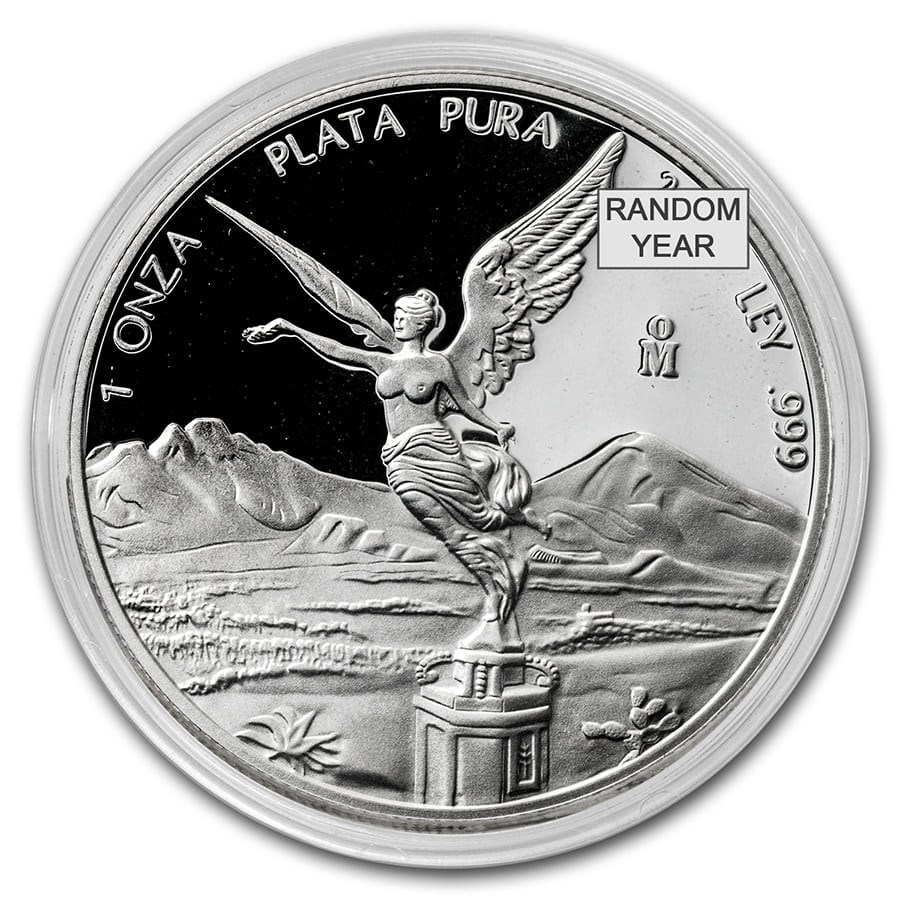 Buy Mexico 1 oz Silver Libertad Proof (Random Year, In Capsule) APMEX