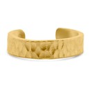 Nebü 24K Hammered Cuff Ring