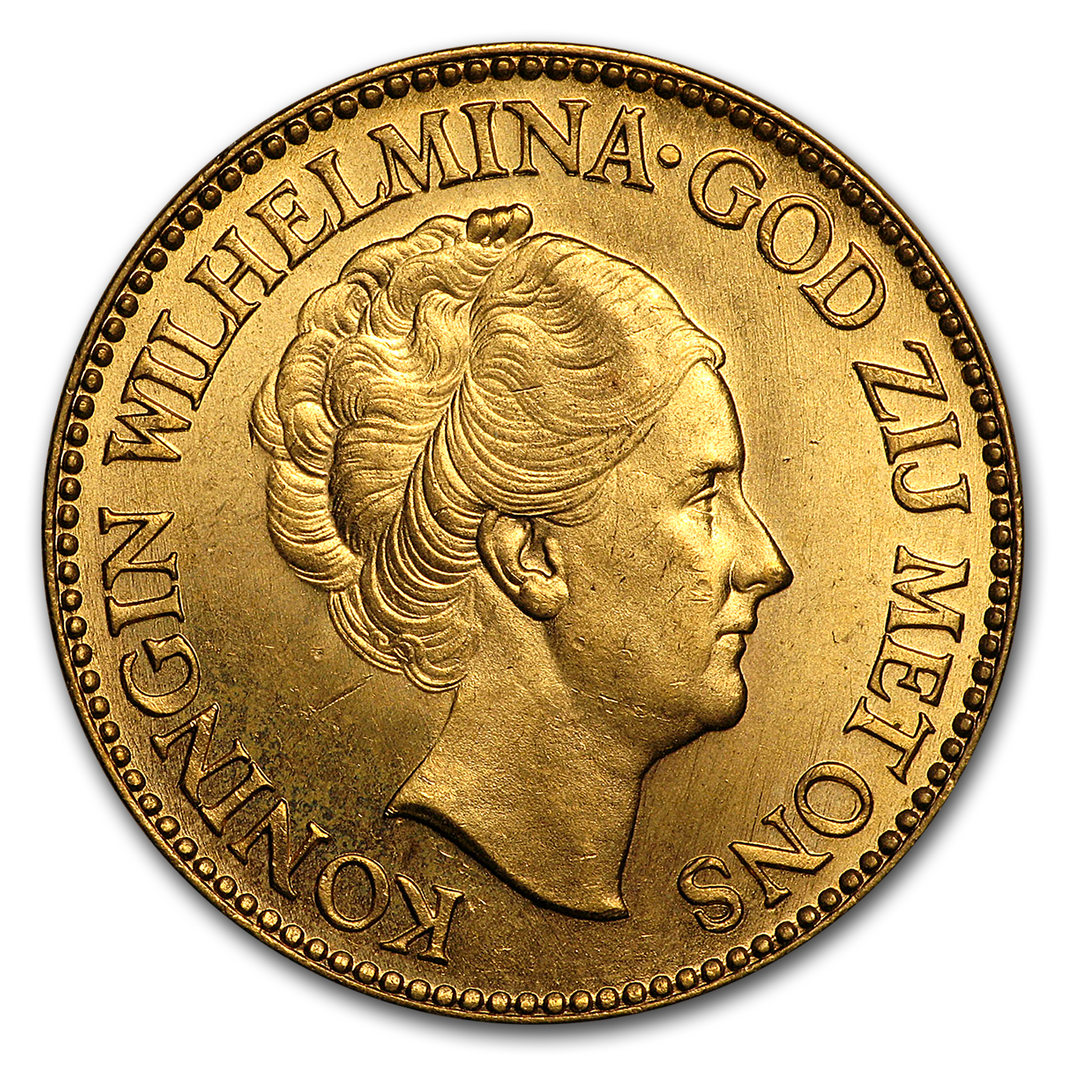 Buy Netherlands Gold 10 Guilders (Random) AU | APMEX