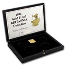 OGP Box & COA - 1994 Proof Gold Britannia 4-Coin Set