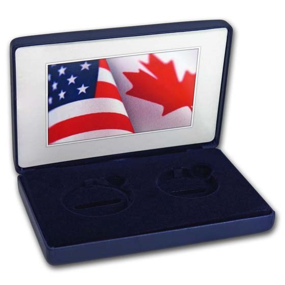 OGP Box & COA - 2019 U.S. Mint Pride of Two Nations 2-Coin Set