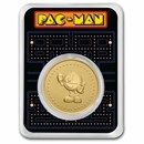 PAC-MAN Game Token - 1 oz Gold Slot Medal in TEP