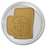 Palau 1/2 gram Gold $1 Beer Mug Shaped Coin