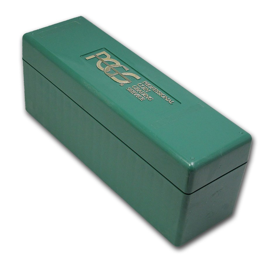 PCGS 20 - Slab Storage Boxes (Used / Recycled, Green)