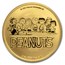 Peanuts® 70th Anniversary with Charlie Brown 1 oz Gold Round