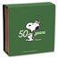 Peanuts® Beagle Scouts 50th Anniversary 1 oz Gold Round