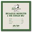 Peanuts® Beagle Scouts 50th Anniversary 1 oz Gold Round