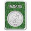 Peanuts® Beagle Scouts 50th Anniversary 1 oz Silver in TEP