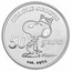 Peanuts® Beagle Scouts 50th Anniversary 1 oz Silver in TEP