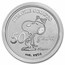 Peanuts® Beagle Scouts 50th Anniversary 1 oz Silver Round