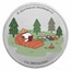 Peanuts® Beagle Scouts Overnight Camp 1 oz Colorized Silver