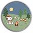 Peanuts® Beagle Scouts Overnight Camp 1 oz Colorized Silver