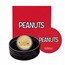 Peanuts® Charlie Brown & Snoopy Christmas 1 oz Gold Round