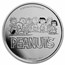 Peanuts® Lucy Pulls the Football 1 oz Silver Proof