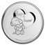 Peanuts® Random 1 oz Silver Round (Scruffy)