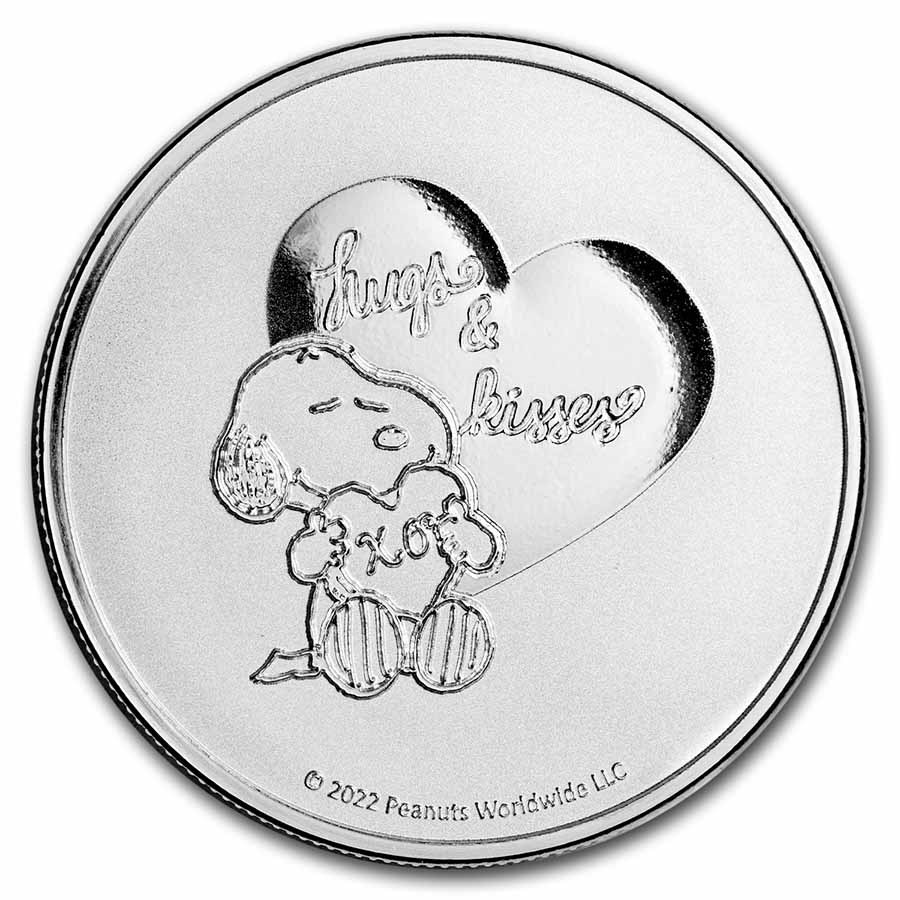 Peanuts® Random 1 oz Silver Round (Scruffy)