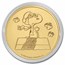 Peanuts® Snoopy Flying Ace 1 oz Gold Round