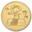 Peanuts® Snoopy Flying Ace 1 oz Gold Round