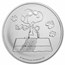 Peanuts® Snoopy Flying Ace 1 oz Silver in TEP