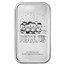 Peanuts® Snoopy Gingerbread House 1 oz Colorized Silver Bar