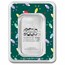 Peanuts® Snoopy Gingerbread House 1 oz Colorized Silver Bar